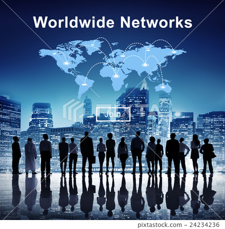 Worldwide Networks Global International Unity Concept 24234236