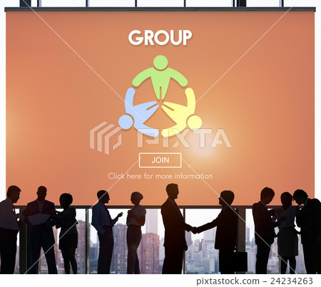 Group Teamwork Organization Society Concept Group Teamwork Organization Society Concept 24234263