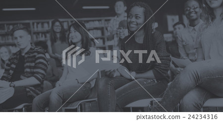 Stock Photo: Student Study Classmate Classroom Lecture Concept