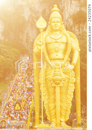 Shrine at Batu Caves Malaysia Travel Destination Concept 24235074