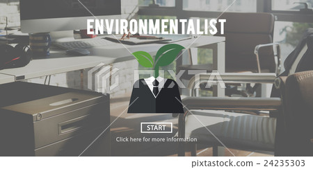Environmental Friendly Business Suit Concept Environmental Friendly Business Suit Concept 24235303