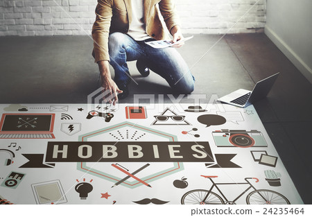 Hobbies Activity Amusement Freetime Interest Concept Hobbies Activity Amusement Freetime Interest Concept 24235464