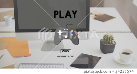 Play Activity Fun Happiness Joy Leisure Sports Concept Play Activity Fun Happiness Joy Leisure Sports Concept 24235574
