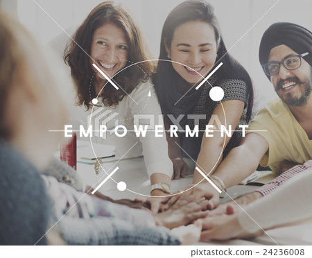 Empowerment Group Encouragement Together Concept 24236008