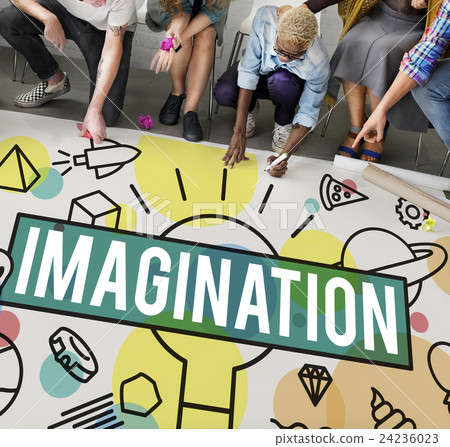 Imagine Vision Inspiration Creativity Dream Big Concept 24236023