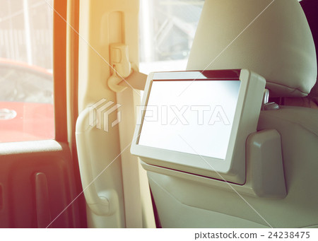 small tv led audio interior in car 24238475