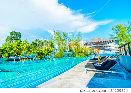 Outdoor swimming pool 24239254