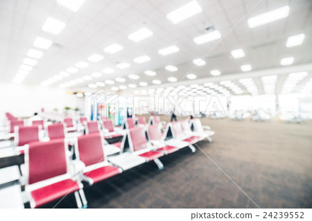 Abstract blur airport terminal interior Abstract blur airport terminal interior 24239552