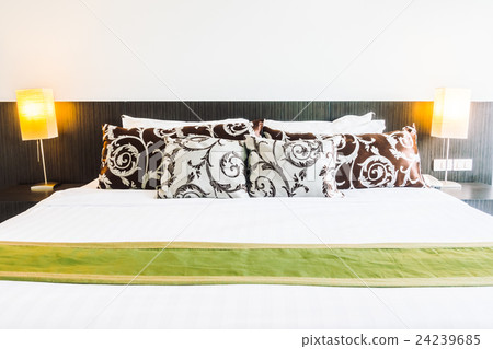 Pillow on bed Pillow on bed 24239685