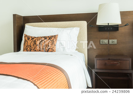 Pillow on bed Pillow on bed 24239806