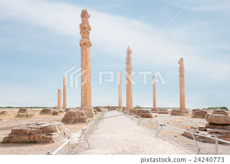View of Persepolis in northern Shiraz, Iran. 24240773