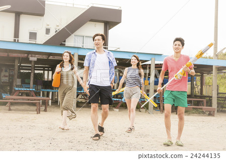 Girls going to the sea Girls going to the sea 24244135