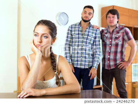 Quarrel among adult partners 24246270