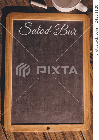 Composite image of salad bar message Composite image of salad bar message 24251120