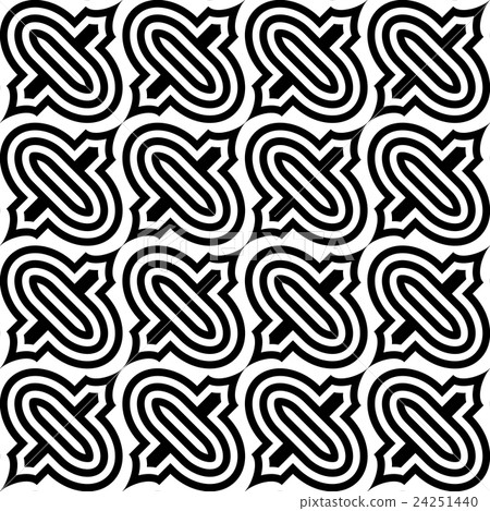 Black and white diagonal Marrakesh 24251440