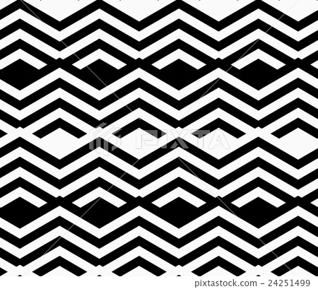 Black and white striped hexagons in row 24251499