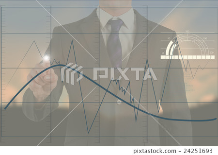 Composite image of businessman in suit pointing finger Composite image of businessman in suit pointing finger 24251693