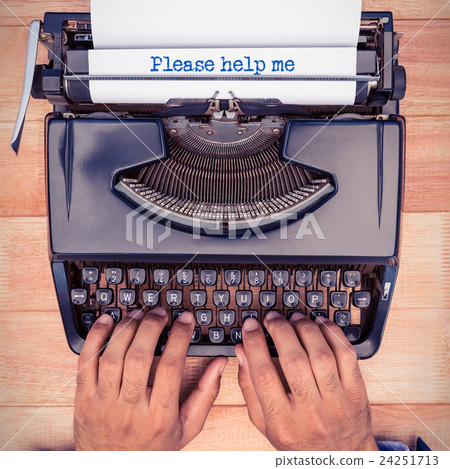Composite image of please help me message Composite image of please help me message 24251713