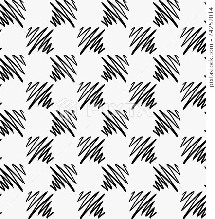 Black marker drawn hatched zigzag squares 24252014