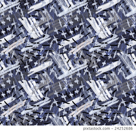 Marker hatched blue with crosses - Stock Illustration [24252686] - PIXTA