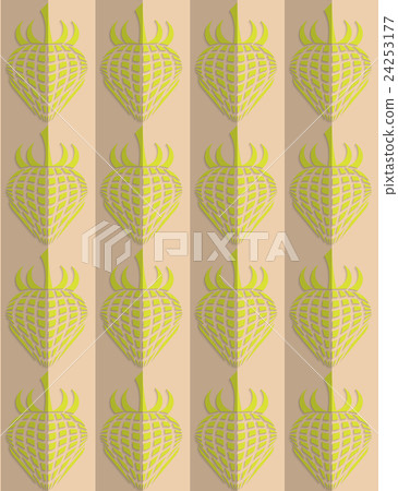 Retro fold green strawberry Retro fold green strawberry 24253177