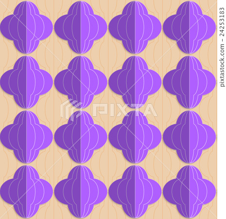 Retro fold purple striped bulbs Retro fold purple striped bulbs 24253183