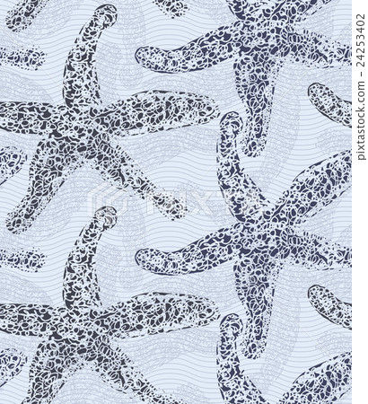 Starfish layered blue 24253402
