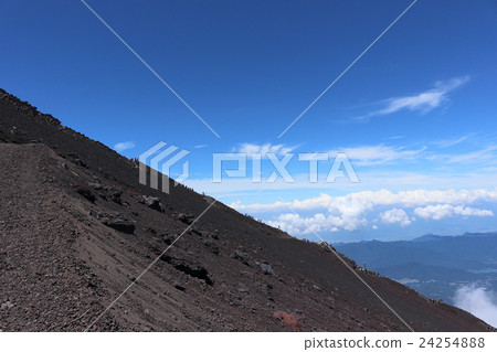 靠近富士山的山頂 24254888