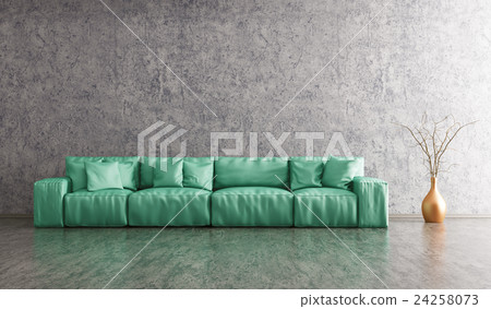 Interior of living room with sofa 3d rendering Interior of living room with sofa 3d rendering 24258073