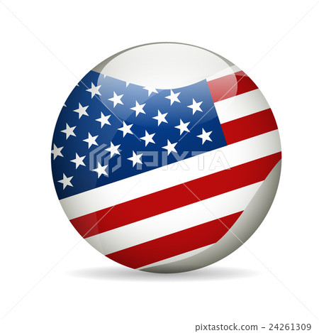 United State of America Flag. Vector illustration. United State of America Flag. Vector illustration. 24261309