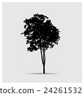 Vector tree silhouettes 24261532
