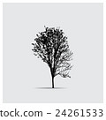 Vector tree silhouettes 24261533