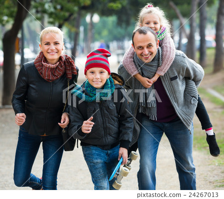 family with son and daughter family with son and daughter 24267013