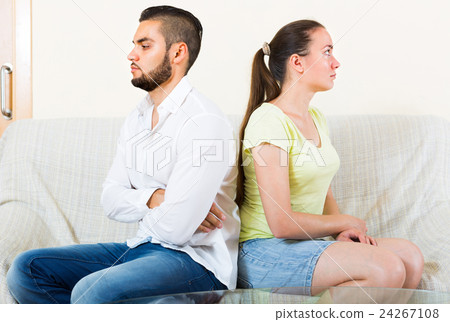 Couple after quarrel 24267108