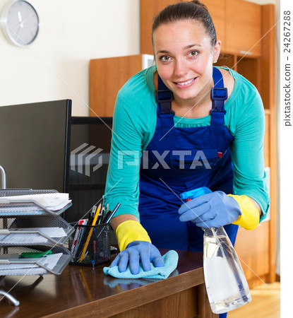 representative of a cleaning company 24267288