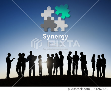Synergy Teamwork Better Together Collaboration Concept 24267659