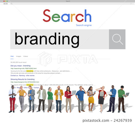 Brand Branding Marketing Advertising Trademark Concept 24267939