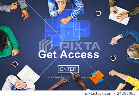 Get Access Availability Obtainable Online Internet Technology Concept 24268068