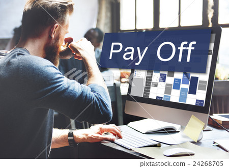 Pay Off Debts Loan Money Bankruptcy Bill Credit Concept Pay Off Debts Loan Money Bankruptcy Bill Credit Concept 24268705