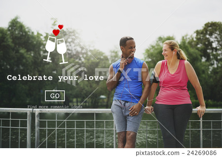 Celebrate your love Couple Dating Concept 24269086