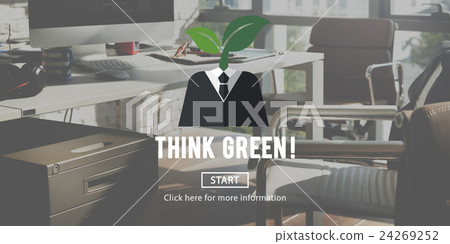 Sustainability Think Green Ecology Environment Concept 24269252