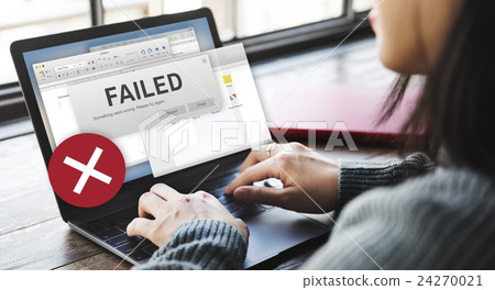 Failed Fail Failing Fiasco Inability Unsuccessful Concept Failed Fail Failing Fiasco Inability Unsuccessful Concept 24270021