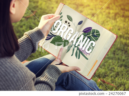 Organic Cultivation Fresh Growth Natural Health Concept 24270067