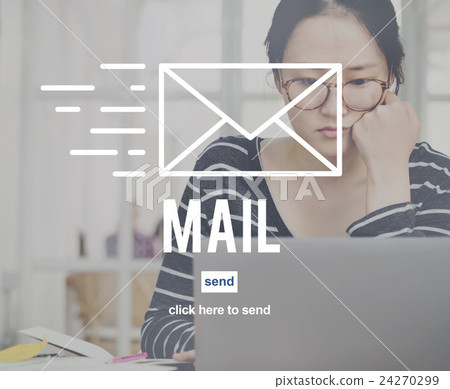 Mail Online Message Global Communications Connection Concept Mail Online Message Global Communications Connection Concept 24270299