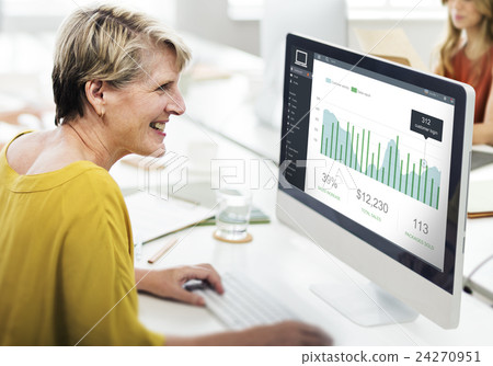 Customer Marketing Sales Dashboard Graphics Concept Customer Marketing Sales Dashboard Graphics Concept 24270951