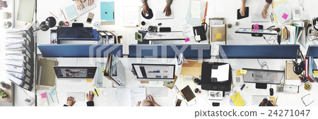 Analysis Aerial View Business Team Wireless Work Concept Analysis Aerial View Business Team Wireless Work Concept 24271047