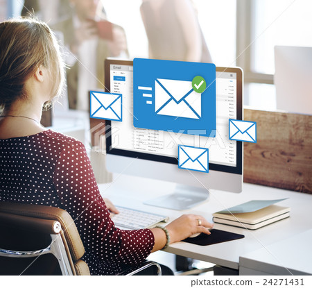 Message Online Chat Social Text Concept 24271431