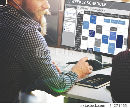 Weekly Schedule To Do List Appointment Concept 24271463