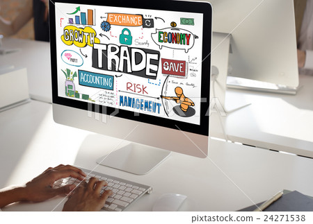 Trade Export Economy Exchange Finance Concept 24271538