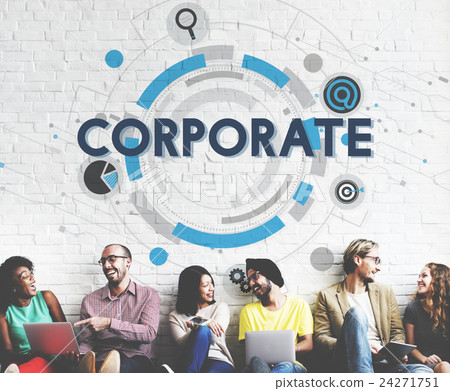 Corporate Collaboration Partnership Organization Concept 24271751